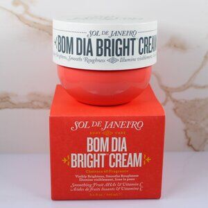 Sol De Janeiro Bom Dia Bright Cream 8.1 Fl Oz / 240ml Cheirosa 40 Huge Size NIB